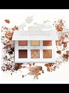 "So Pretty" Neutral Eyeshadow Palette - Warm Browns & Golds